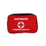 Botiquín en Lona de 18 Productos Color Rojo