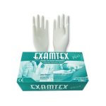 Guante Examtex Latex Desechable x 100 Und