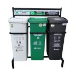 Punto Ecológico 55 Lts. Base Metálica
