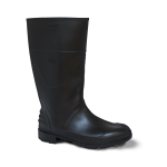 Bota Trepadora Caucho Lisa Negra