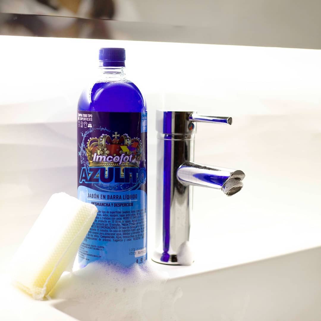 Azulito Lavar Ropa DETERGENTE MULTIUSOS AZULITO x 1000ml grupo vid sas